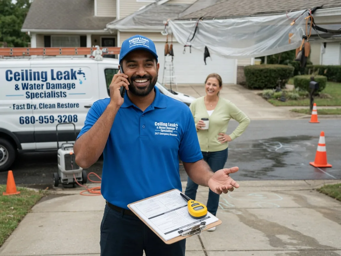 Ceiling Leak Cleanup Cheyenne, OK FAQs